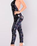 Boogie night (sequin romper)